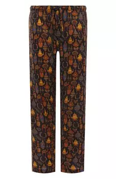 Хлопковые домашние брюки Derek Rose