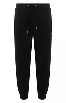 Хлопковые джоггеры Ami