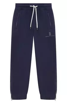 Хлопковые джоггеры Brunello Cucinelli