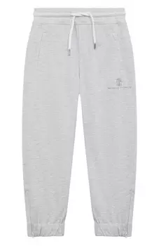 Хлопковые джоггеры Brunello Cucinelli