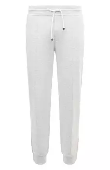 Хлопковые джоггеры Brunello Cucinelli