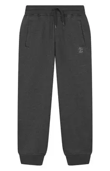 Хлопковые джоггеры Brunello Cucinelli