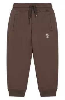 Хлопковые джоггеры Brunello Cucinelli