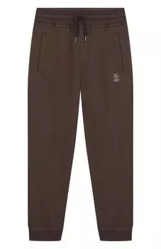 Хлопковые джоггеры Brunello Cucinelli
