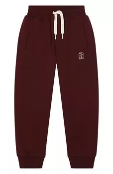 Хлопковые джоггеры Brunello Cucinelli