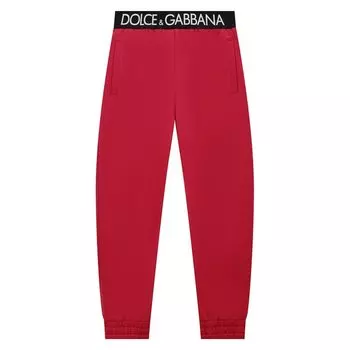 Хлопковые джоггеры Dolce &amp; Gabbana