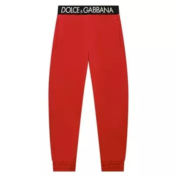 Хлопковые джоггеры Dolce &amp; Gabbana