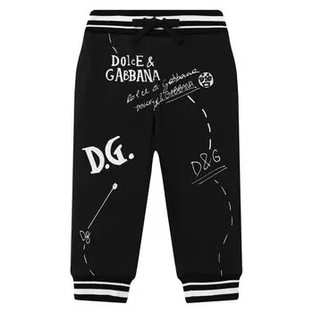 Хлопковые джоггеры Dolce &amp; Gabbana