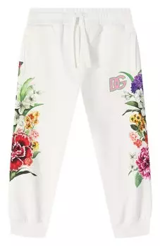 Хлопковые джоггеры Dolce & Gabbana