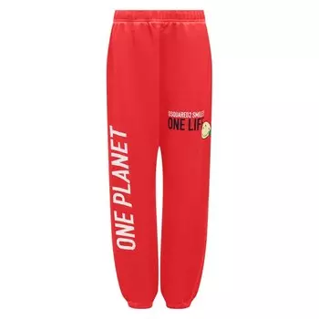 Хлопковые джоггеры Dsquared2 x Smiley Dsquared2