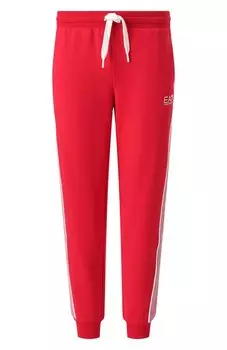 Хлопковые джоггеры EA7