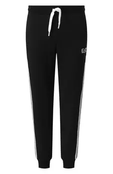 Хлопковые джоггеры EA7