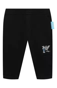 Хлопковые джоггеры Emporio Armani