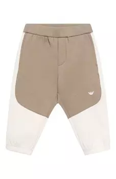 Хлопковые джоггеры Emporio Armani