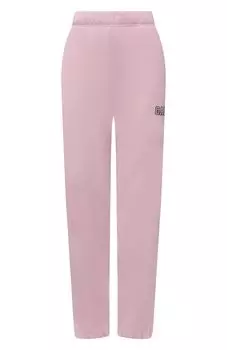 Хлопковые джоггеры Ganni