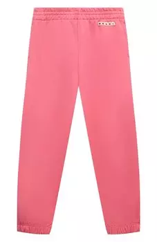 Хлопковые джоггеры Marni