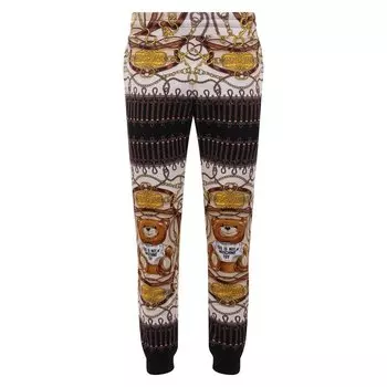 Хлопковые джоггеры Moschino