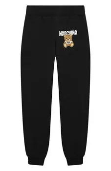 Хлопковые джоггеры Moschino