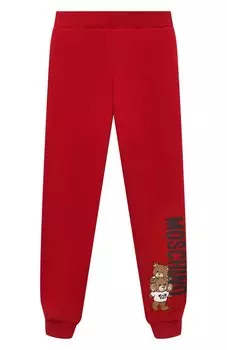 Хлопковые джоггеры Moschino