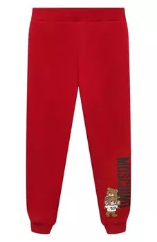 Хлопковые джоггеры Moschino