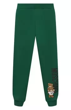 Хлопковые джоггеры Moschino