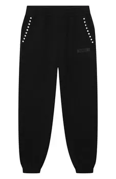 Хлопковые джоггеры Moschino