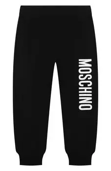 Хлопковые джоггеры Moschino