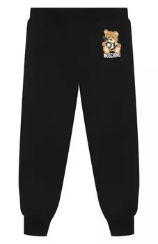 Хлопковые джоггеры Moschino