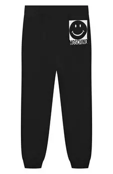 Хлопковые джоггеры Moschino