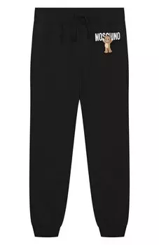 Хлопковые джоггеры Moschino