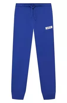 Хлопковые джоггеры MSGM kids