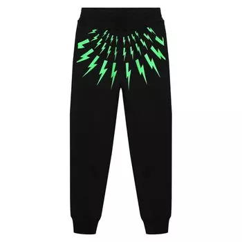 Хлопковые джоггеры Neil Barrett Kids