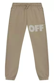 Хлопковые джоггеры Off-White