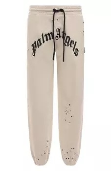 Хлопковые джоггеры Palm Angels