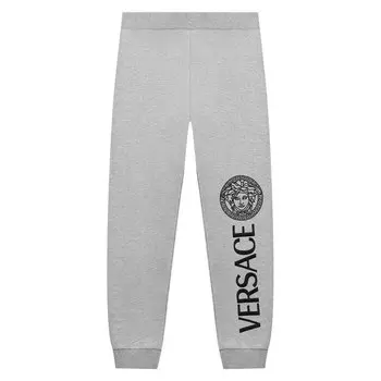 Хлопковые джоггеры Versace