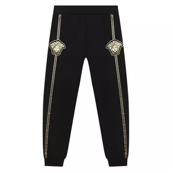 Хлопковые джоггеры Versace