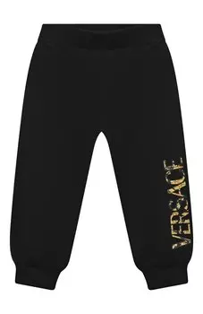 Хлопковые джоггеры Versace