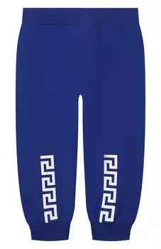 Хлопковые джоггеры Versace