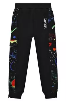 Хлопковые джоггеры Versace