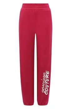 Хлопковые джоггеры Versace Jeans Couture