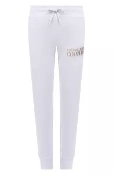 Хлопковые джоггеры Versace Jeans Couture