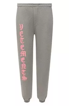 Хлопковые джоггеры VETEMENTS
