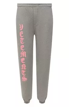 Хлопковые джоггеры VETEMENTS