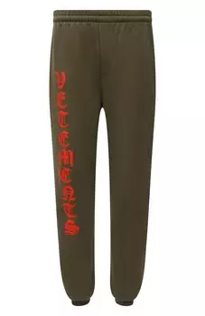 Хлопковые джоггеры VETEMENTS