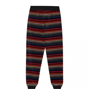 Хлопковые джоггеры в контрастную полоску Sonia Rykiel Enfant