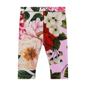 Хлопковые леггинсы Dolce &amp; Gabbana