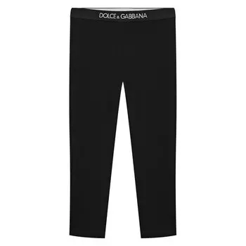Хлопковые леггинсы Dolce & Gabbana