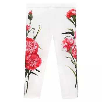 Хлопковые леггинсы Dolce &amp; Gabbana