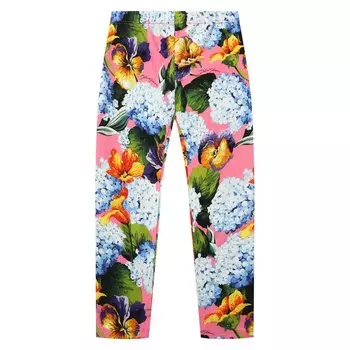 Хлопковые леггинсы Dolce &amp; Gabbana