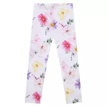 Хлопковые леггинсы Monnalisa